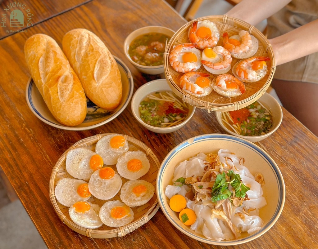 cafe hoa xuong rong san may ngam binh minh 9